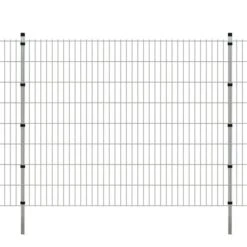 Panneaux Et Poteaux De Clôture 2D Pour Jardin 2008x1630 Mm 30 M