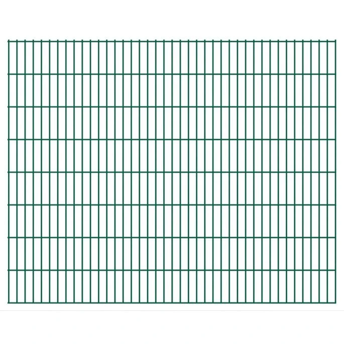 Panneaux Et Poteaux De Clôture 2D Pour Jardin 2008x1630 Mm 38 M – Image 9