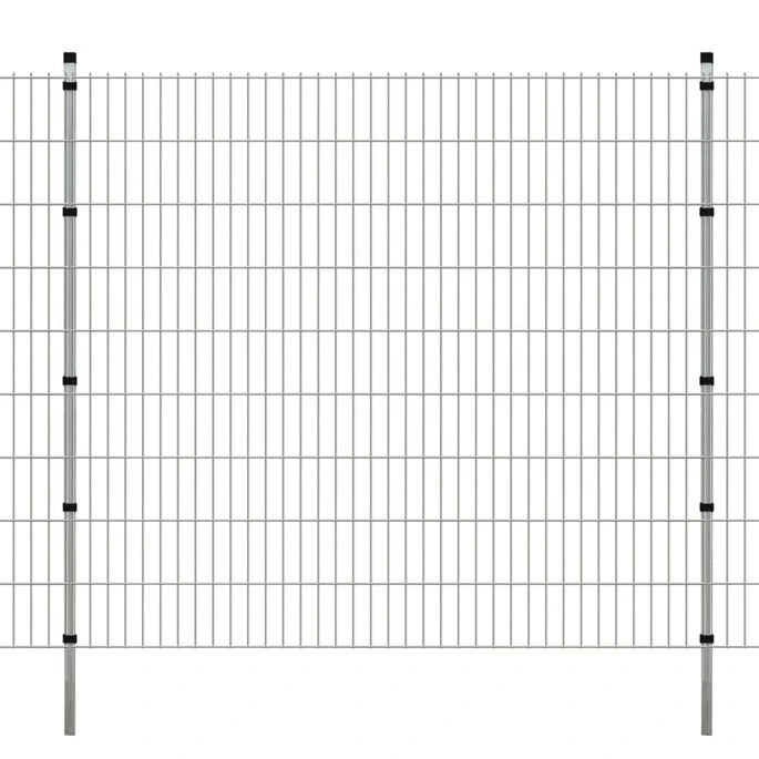 Panneaux Et Poteaux De Clôture 2D Pour Jardin 2008x1830 Mm 34 M