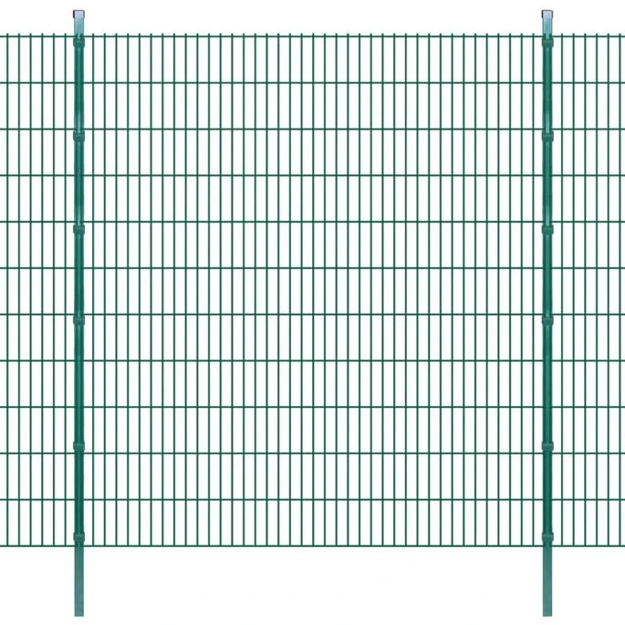 Panneaux Et Poteaux De Clôture 2D Pour Jardin 2008x2230 Mm 34 M