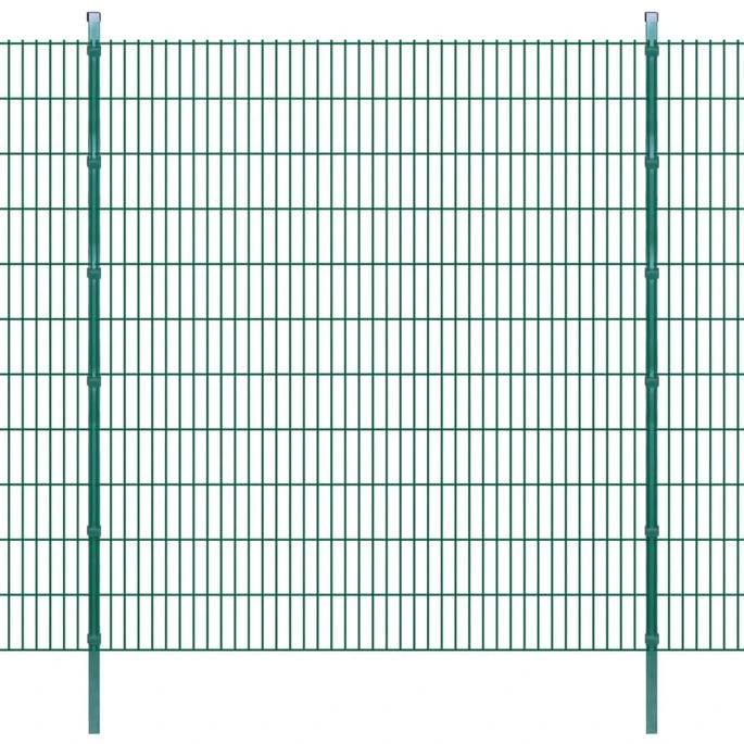 Panneaux Et Poteaux De Clôture 2D Pour Jardin 2008x2230 Mm 42 M 3