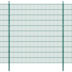 Panneaux Et Poteaux De Clôture 2D Pour Jardin 2008x2230 Mm 48 M 2