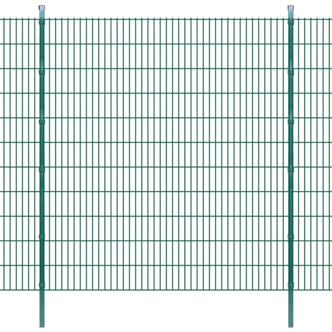 Panneaux Et Poteaux De Clôture 2D Pour Jardin 2008x2230 Mm 48 M 2