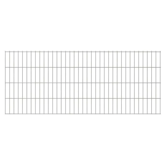 Panneaux Et Poteaux De Clôture 2D Pour Jardin 2008x830 Mm 10 M – Image 9