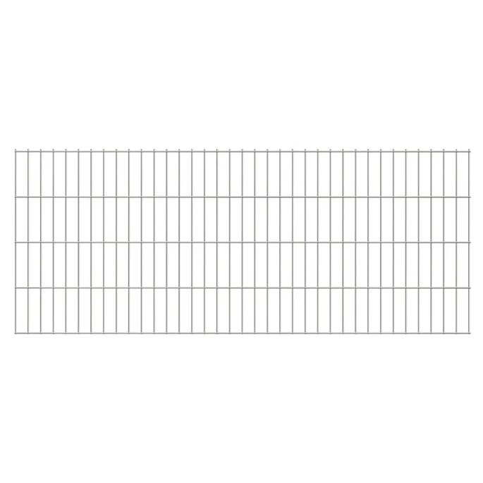 Panneaux Et Poteaux De Clôture 2D Pour Jardin 2008x830 Mm 22 M 2