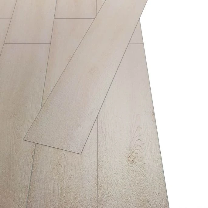 Planche De Plancher PVC 5,26 M² 2 Mm Couleur De Chêne Blanc – Image 7