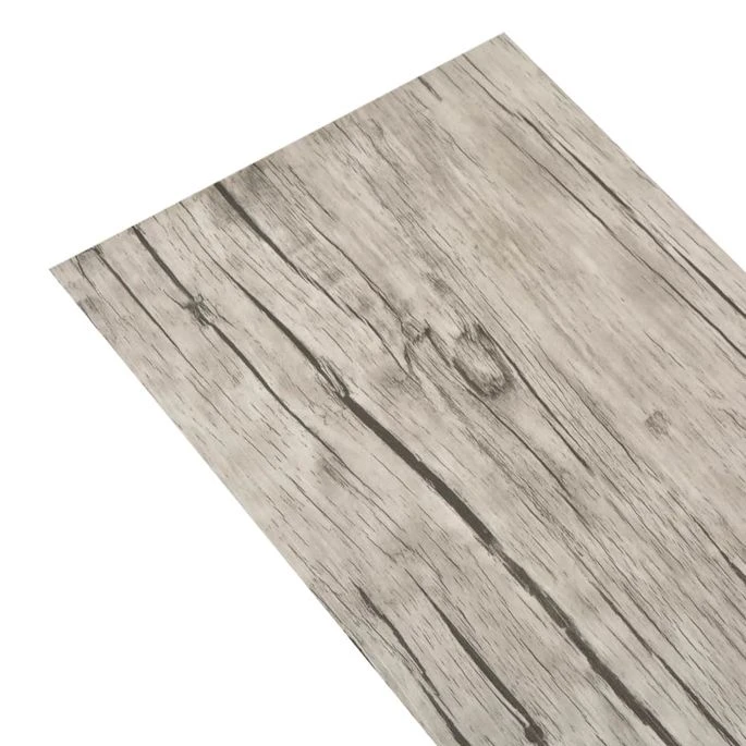 Planche De Plancher PVC Autoadhésif 5,02 M² 2 Mm Chêne Délavé – Image 6