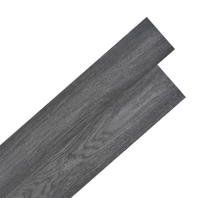 Planche De Plancher PVC Autoadhésif 5,02 M² 2 Mm Noir Et Blanc