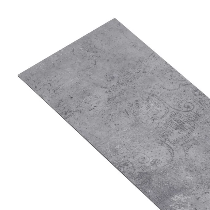 Planche De Plancher PVC Autoadhésif 5,21 M² 2 Mm Gris Ciment – Image 7
