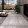 Planche De Plancher PVC Autoadhésif 5,21 M² 2 Mm Gris Terre