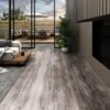 Planche De Plancher PVC Autoadhésif 5,21 M² 2mm Marron Bois Mat
