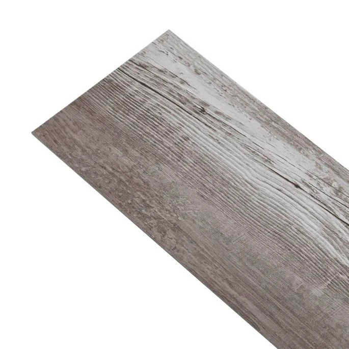 Planche De Plancher PVC Autoadhésif 5,21 M² 2mm Marron Bois Mat – Image 7