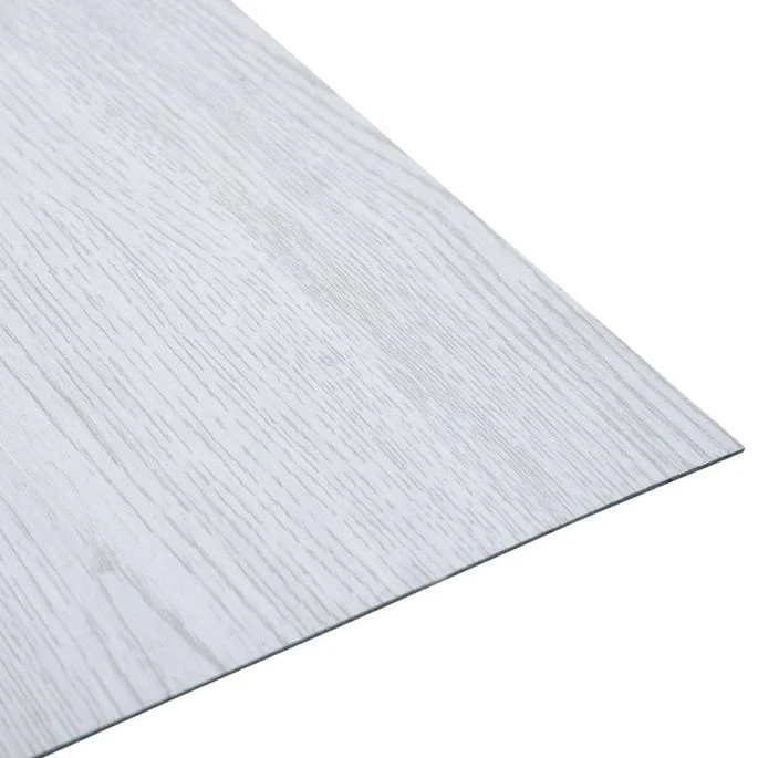 Planches De Plancher Autoadhésives 20 Pcs PVC 1,86 M² Blanc – Image 3