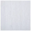 Planches De Plancher Autoadhésives 5,11 M² PVC Blanc