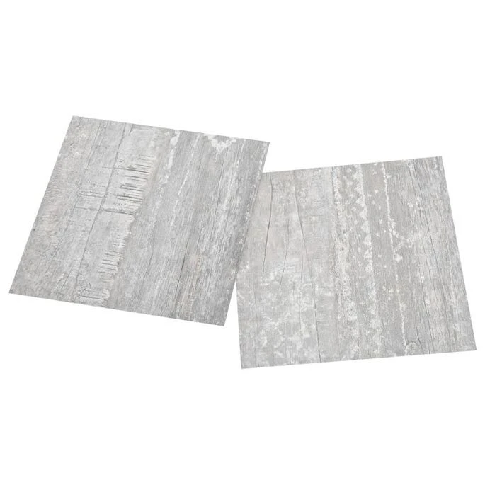Planches De Plancher Autoadhésives 55 Pcs PVC 5,11 M² Gris 3 – Image 4