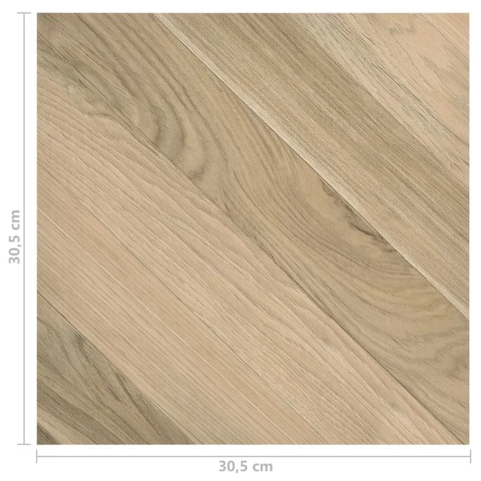 Planches De Plancher Autoadhésives 55pcs PVC 5,11m² Marron Rayé – Image 11