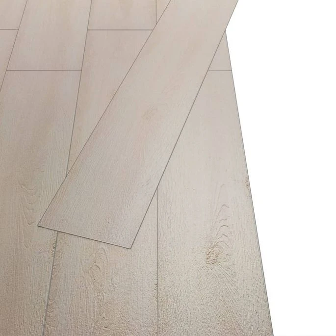 Planches De Plancher PVC 4,46 M² 3 Mm Blanc Chêne Classique – Image 7