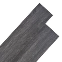 Planches De Plancher PVC 4,46 M² 3 Mm Noir