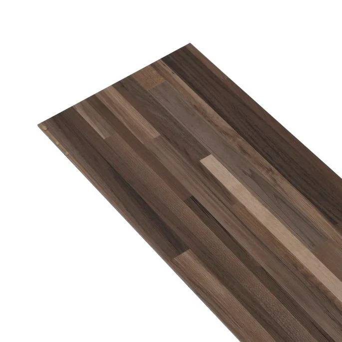Planches De Plancher PVC 5,26 M² 2 Mm Marron Rayé – Image 7