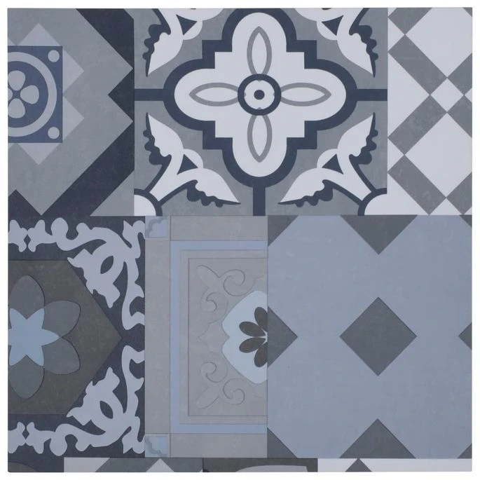 Planches Plancher Autoadhésives 20 Pcs PVC 1,86 M² Motif Coloré – Image 3