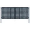 Portail De Clôture Anthracite 306x175 Cm Acier