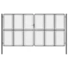 Portail De Jardin Acier 400x175 Cm Anthracite