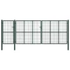 Portail De Jardin Acier 500 X 175 Cm Vert