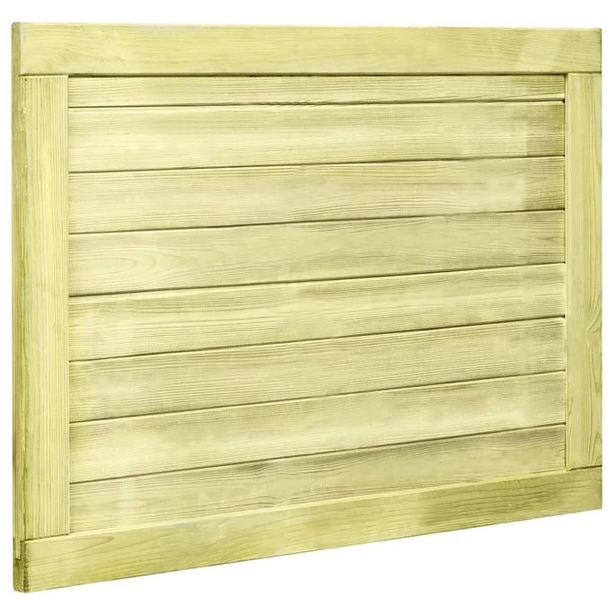 Portail De Jardin Bois De Pin Imprégné 75 X 100 Cm – Image 4