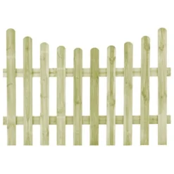 Portail De Jardin Pin Imprégné 170 X 120 Cm