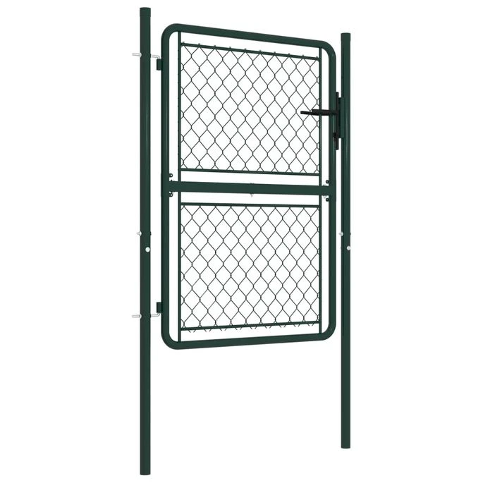 Portillon Acier 100 X 150 Cm Vert – Image 2