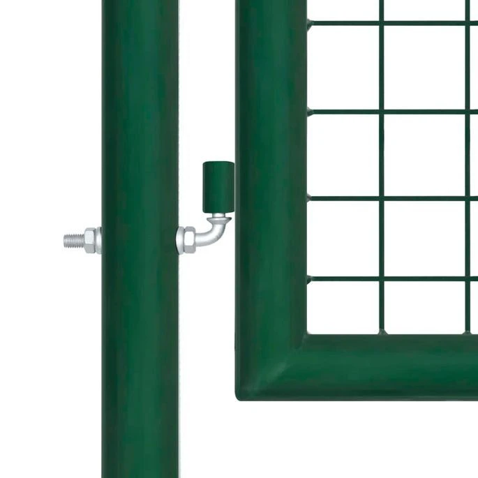 Portillon Acier 350x75 Cm Vert – Image 5