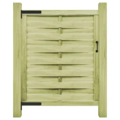 Portillon Bois De Pin Imprégné 100 X 125 Cm Vert 2