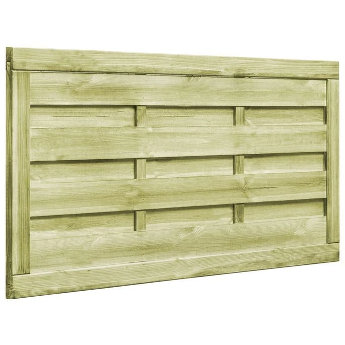 Portillons 2 Pcs Bois De Pin Imprégné 150x75 Cm Vert – Image 5