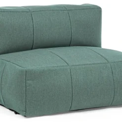 Pouf De Jardin En Aluminium Vert D'eau Sady