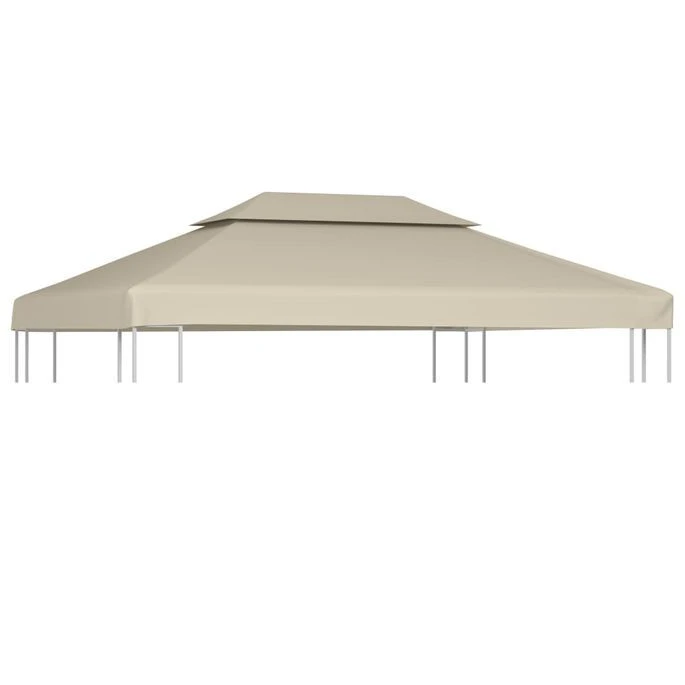 Recouvrement De Remplacement D'auvent 310 G/m² 3 X 4 M Beige
