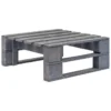 Repose-pied Palette De Jardin Bois Gris