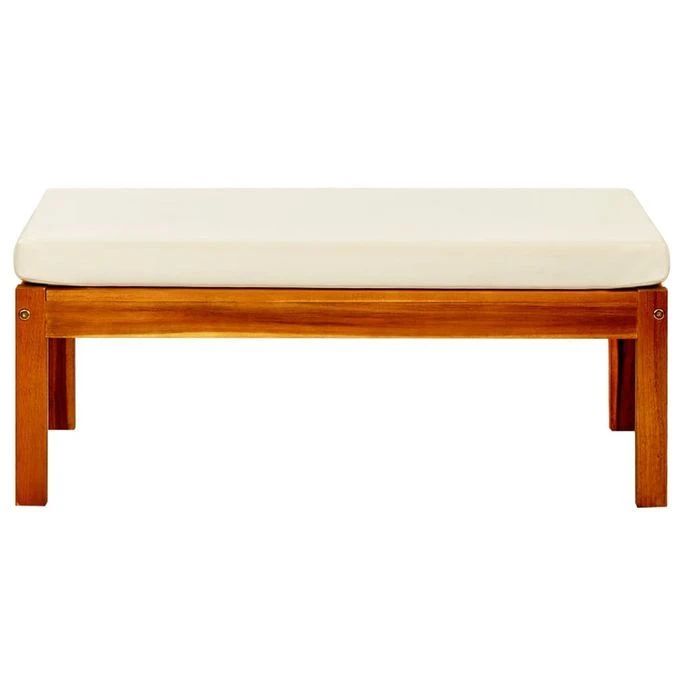 Repose-pieds De Jardin 2 Pcs Bois D'acacia Massif – Image 3