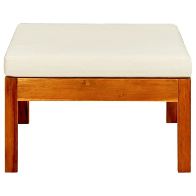 Repose-pieds De Jardin 2 Pcs Bois D'acacia Massif – Image 5