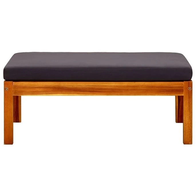 Repose-pieds De Jardin 2 Pcs Bois D'acacia Massif 2 – Image 3