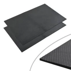 Tapis D'écurie Caoutchouc Antidérapant 1,2x0,8 M 12 Mm Galets