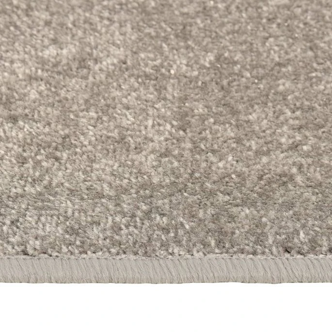 Tapis De Lit Shaggy Poils Longs 3 Pcs Gris – Image 6