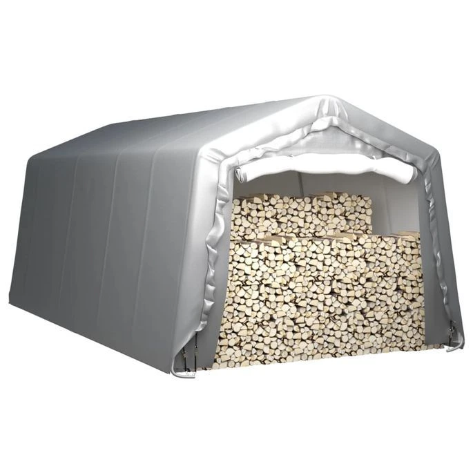 Tente De Rangement 300x600 Cm Acier Gris – Image 2