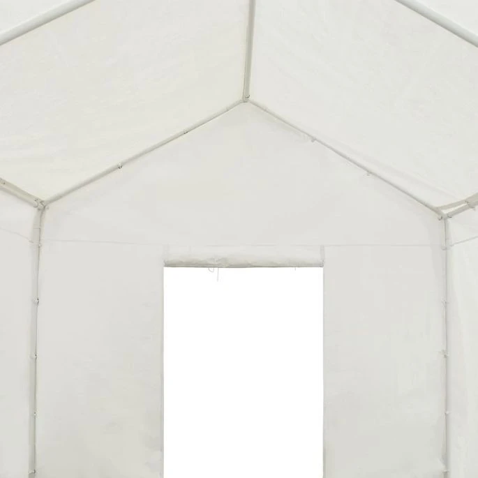 Tente De Rangement PE 3 X 4 M Blanc – Image 5