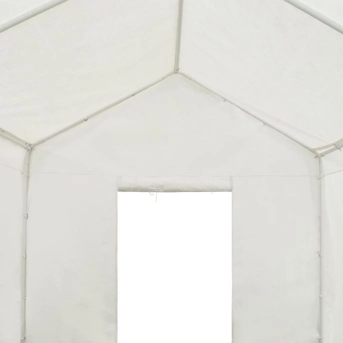 Tente De Rangement PE 3 X 6 M Blanc – Image 9