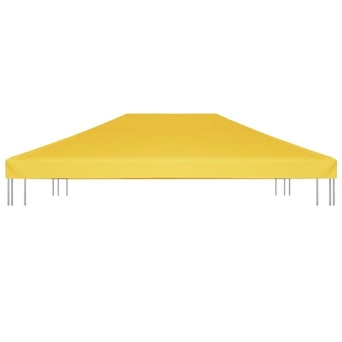 Toile De Toit De Belvédère 270 G/m² 4x3 M Jaune – Image 5