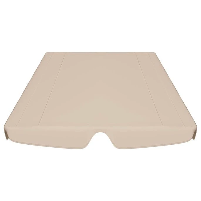 Toit De Rechange De Balançoire Beige 150/130x70/105 Cm – Image 4
