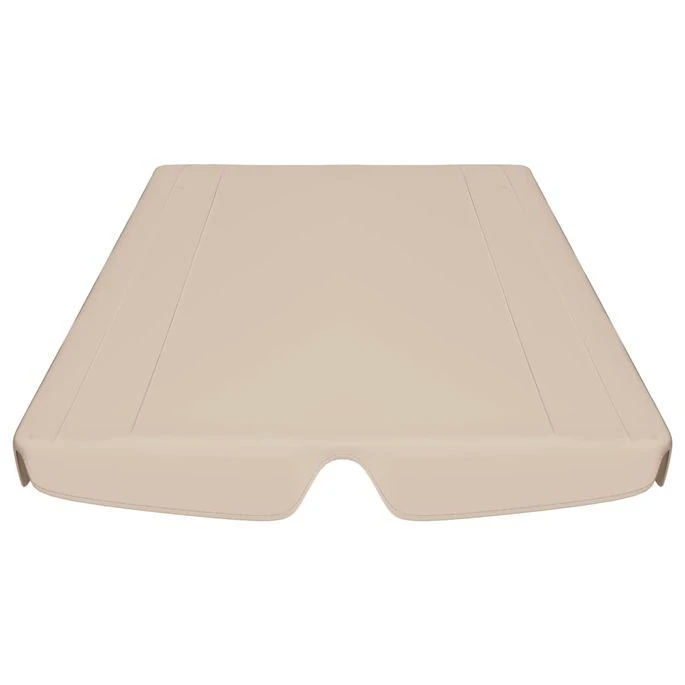 Toit De Rechange De Balançoire Beige 188/168x110/145 Cm – Image 4