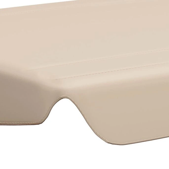 Toit De Rechange De Balançoire Beige 188/168x110/145 Cm – Image 5