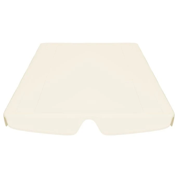 Toit De Rechange De Balançoire Crème 188/168x110/145cm 270 G/m² – Image 4