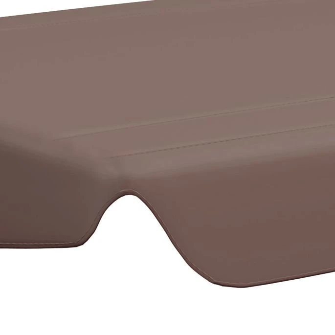 Toit De Rechange De Balançoire Marron 150/130x70/105cm 270 G/m² – Image 5